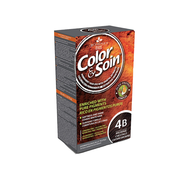 Tinte Color & Soin 4B Marrón Castaño