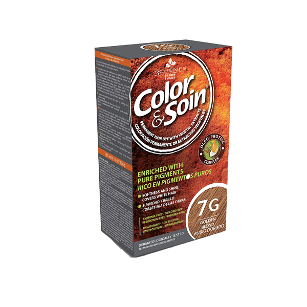 Tinte Color & Soin 7G Rubio Dorado
